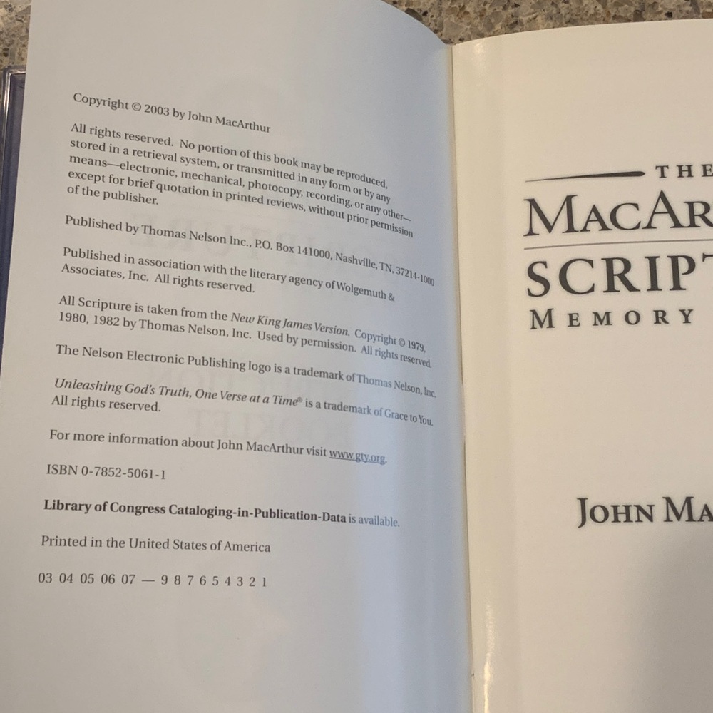The MacArthur Scripture Memory System By John MacArthur - Picture 6 of 11